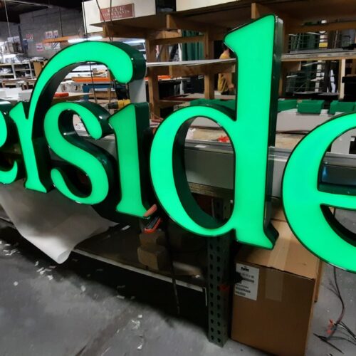 Channel Letters Sign made by Wholesale Sign Manufacturer Hanson Sign