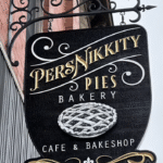 Double process V-grooved, Sandblasted and applied vinyl dimensional sign with raised copy and lettering by Hanson Signs Wholesale Sign Manufacturer Perksnikity pies Falconer NY